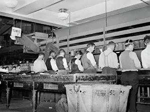 Envelopes: occupations - post office - postal - men