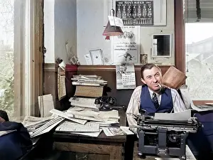 Marjory: occupations - publishing industry - World War II