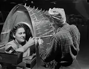 Riveters: Occupations - women - employment - WWII