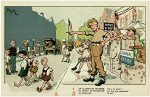 Post War: Occupied Germany - German children sent packing