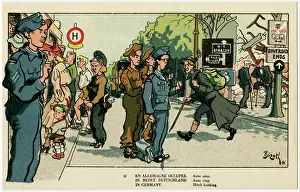 Hitching: Occupied Germany - Hitchhiking