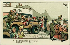 Ferrying: Occupying American troops in Germany after the end of WW2