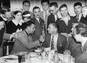 Richman: The two ocean flyer Harry Richman (left)