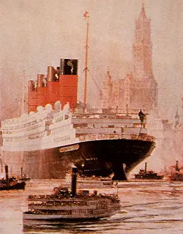 Stately: Ocean liner