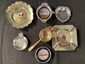 Henry Aldridge & Son Ltd.: Ocean Liners - assorted metal items