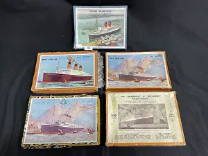 Jigsaws: Ocean liners - Cunard and White Star jigsaws