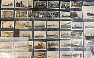 Laconia: Ocean Liners - large collection of postcards