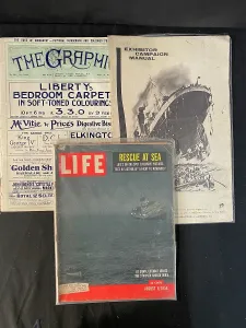 Exhibitor: Ocean Liners - three magazines