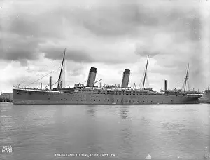 Wharf: Oceanic ship