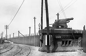 Oclock: One oclock gun, Birkenhead early 1900's