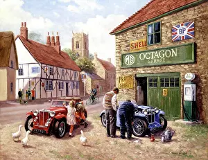 Octagon: Octagon Garage, MG TA, MG PA