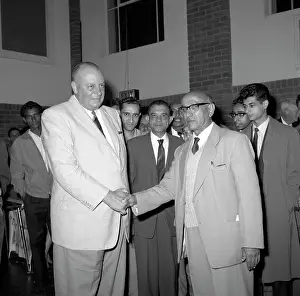 Kally: October 14 1962 - History-making handshake where the
