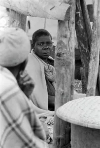 Thugs: October 23 1966 - Facing the camera is Mrs. Makashana