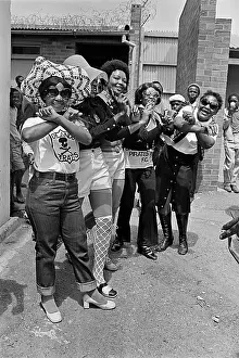 Bucs: October 24 1971 - Pirates supporters. Bucs supporters