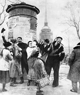 Seaman: After the October Revolution, 1917