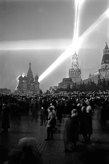 Moscovites: October Revolution Anniversary in Red Square