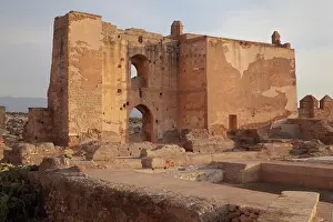 Andaluz: Odalisca Tower, Alcazaba, Almeria, Andalusia, Spain