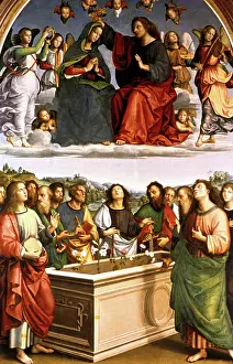 Assumption: The Oddi Altarpiece (Coronation of the Virgin); 1502-1504;