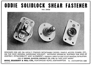 Shear: Oddie Solidlock Shear Fasteners For Aircraft