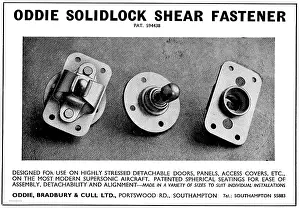 Shear: Oddie Solidlock Shear Fasteners For Aircraft