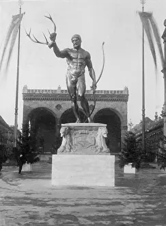 Odeonsplatz: Odeonsplatz in Munich, 1906