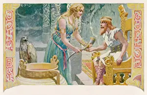Odin: ODIN AND GUNNLOD