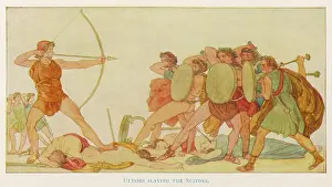 Ithaca: ODYSSEUS SLAYS SUITORS