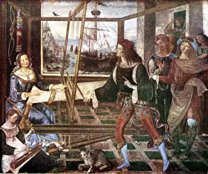 1454: Odysseus (Ulysses), Greek king of Ithaca and