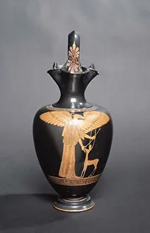 Oenochoe: Oenochoe with a trilobe mouthpiece