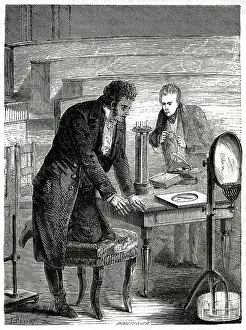 Discovers: OERSTED EXPERIMENT