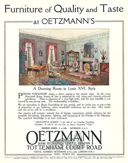 Furnishers: Oetzmann Advertisement