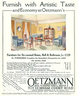 Cretonne: Oetzmann Advertisement