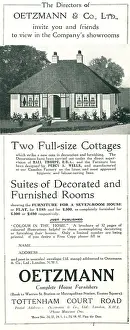 Furnishers: Oetzmann Advertisement