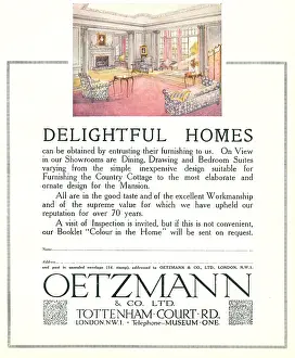 Furnishers: Oetzmann Advertisement