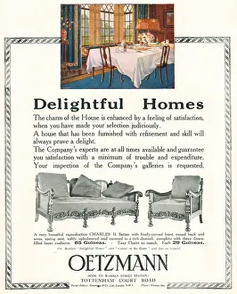 Caned: Oetzmann Advertisement