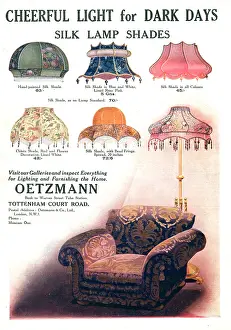 Lampshades: Oetzmann Advertisement