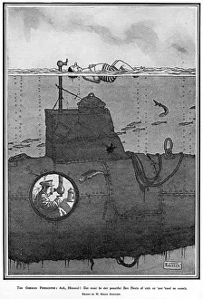 Off the Coast of Scotland by William Heath Robinson