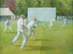 Toynbee: Off Drive ' a cricket match