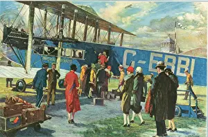 Airway: Off for Paris by W. Bryce Hamilton
