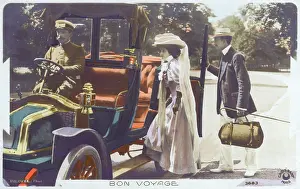 Bouton: Off for a ride in a taxi