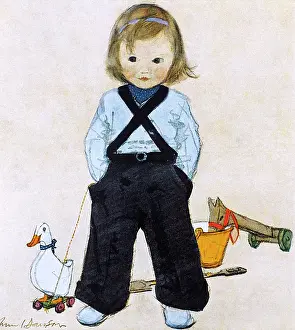 Muriel Dawson Collection: Off to the Sea by Muriel Dawson