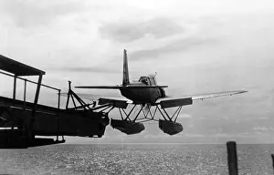 Launches: Take off of the ship plane from the Prinz Eugen, 1943