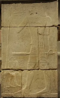 Giza: Offering chamber. Mastaba of Merib. Egypt