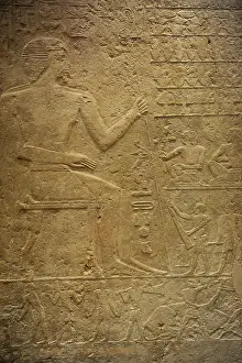 Giza: Offering chamber. Mastaba of Merib. Egypt
