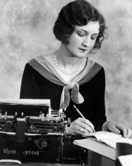 Notebook: Office employee 1924