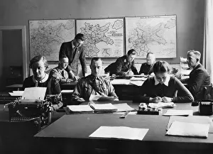 Workroom: Office of the NSV in Berlin, 1935
