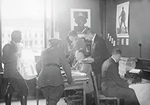 Typewriter: Office of the Reichsfrontsoldatentag in Berlin, 1932
