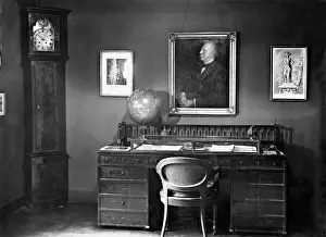 Fontane: The office of Theodor Fontane, 1919