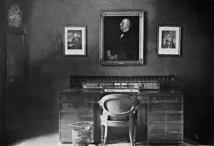 Fontane: The office of Theodor Fontane, 1919
