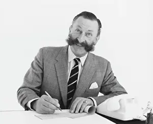 Moustachioed: OFFICE WORKER